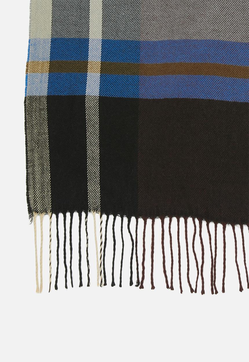 Superbalist - Fringed colour block scarf - multi