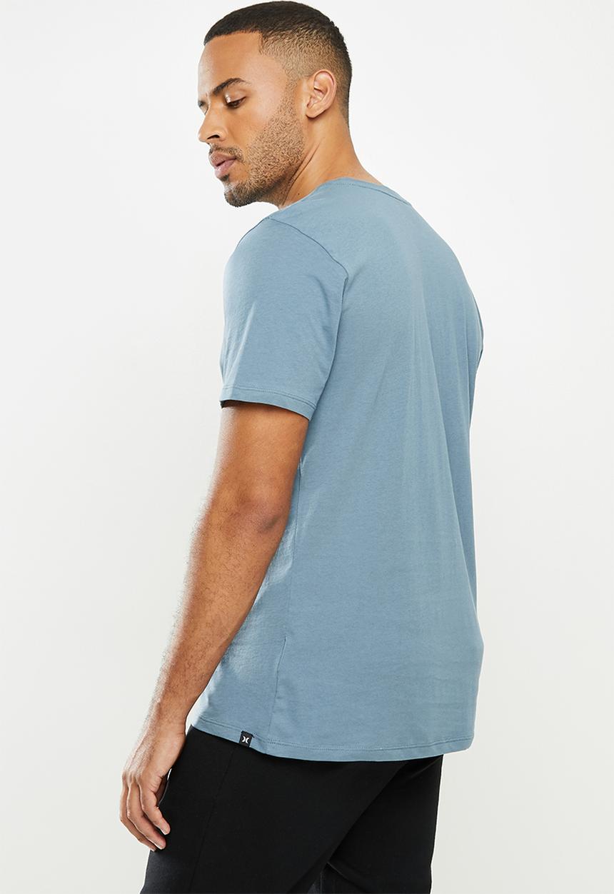 Hurley - Fastlane prem short sleeve - blue
