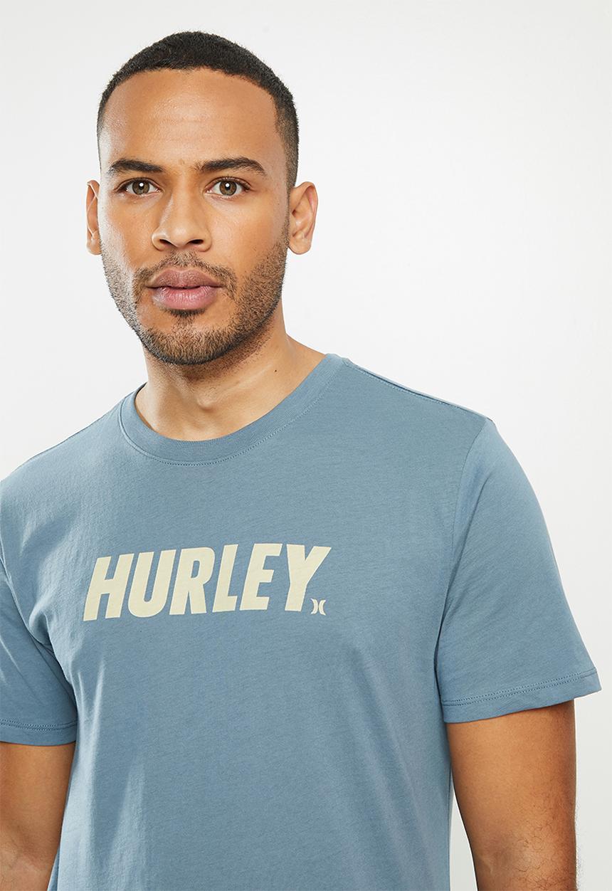 Hurley - Fastlane prem short sleeve - blue