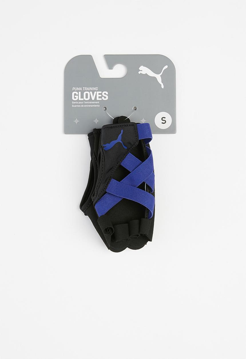 PUMA - Studio gloves - black & blue