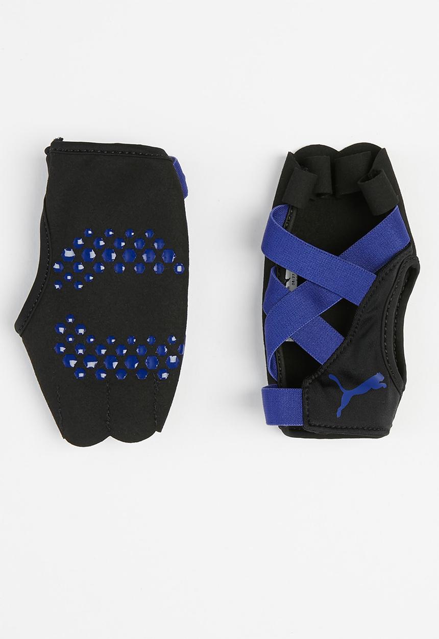 PUMA - Studio gloves - black & blue