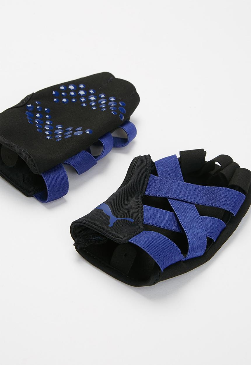 PUMA - Studio gloves - black & blue