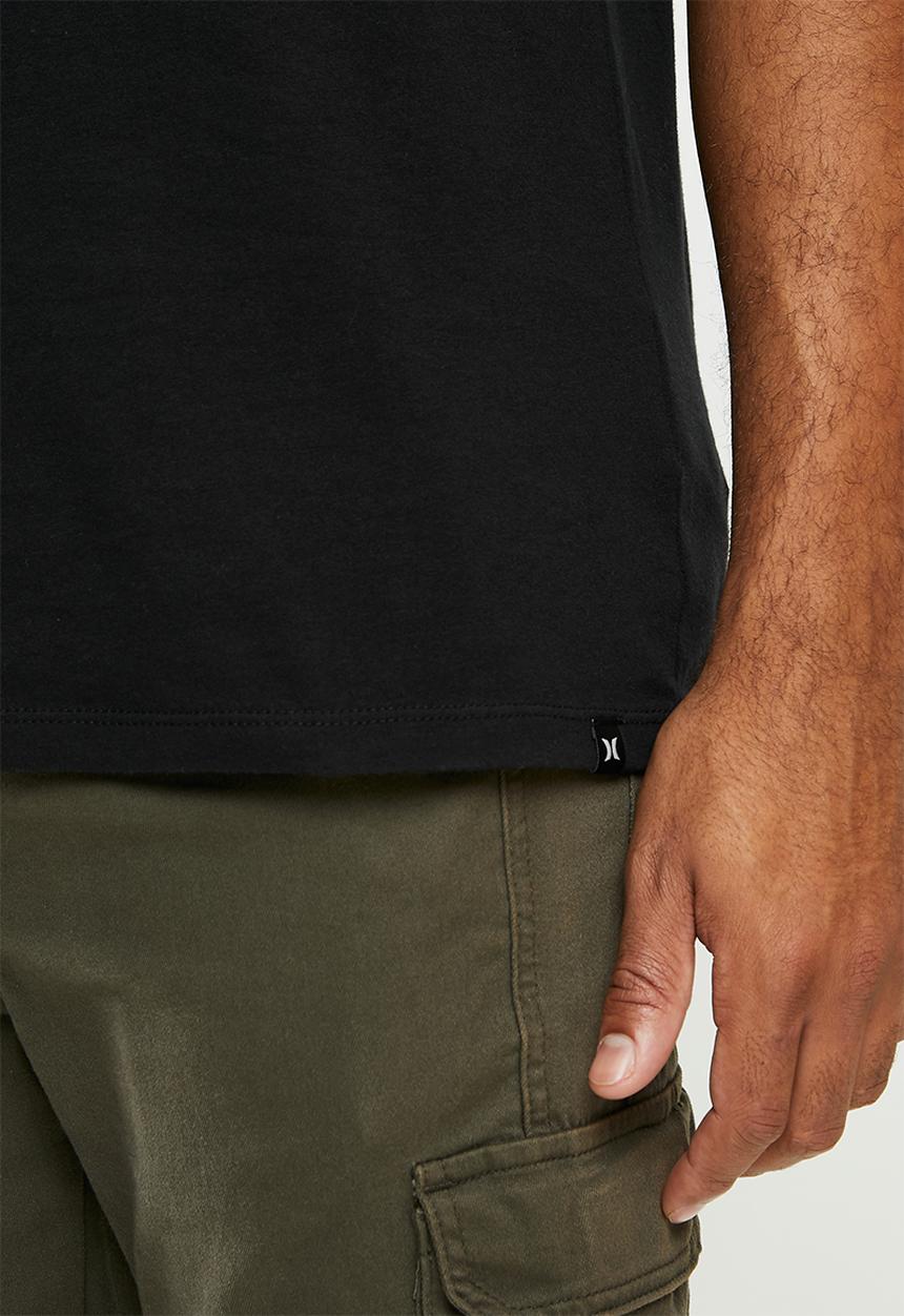 Hurley - Oao small box prem shirt sleeve - black