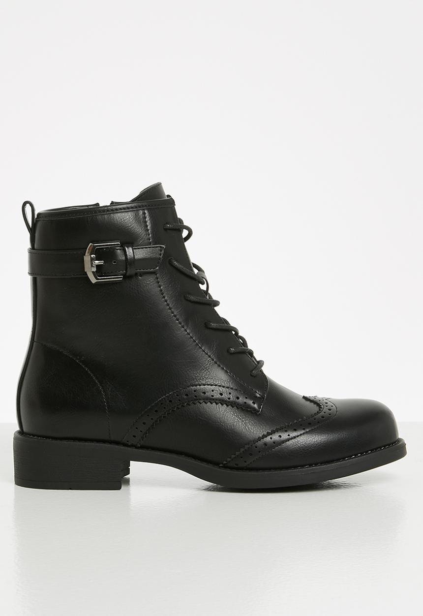 Madison® - Nikita lace-up boot - black