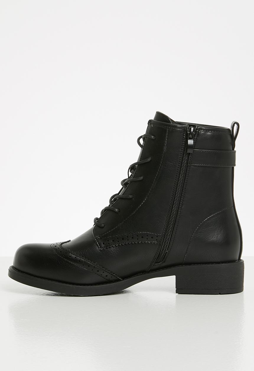 Madison® - Nikita lace-up boot - black
