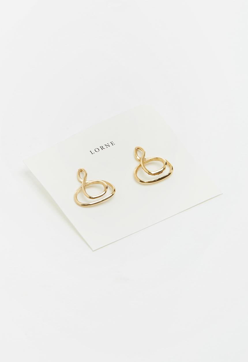 Lorne - Motley earring - gold