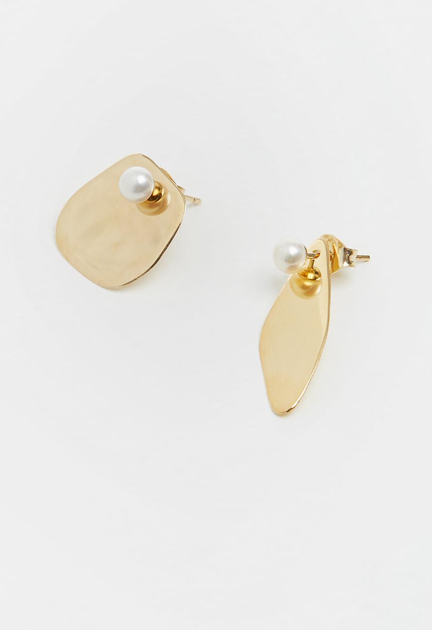 Lorne - Naked city earring - gold