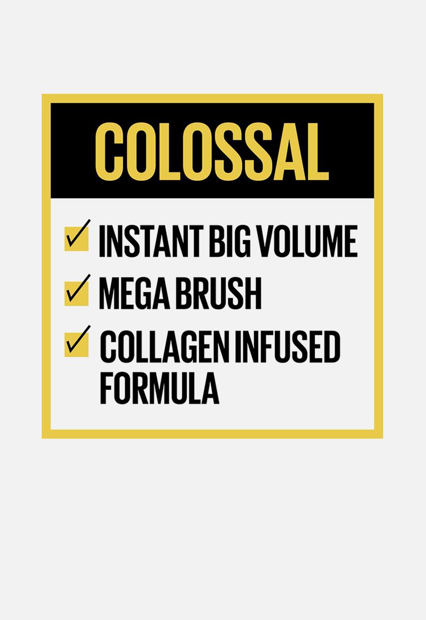 Maybelline - Volum' Express Colossal Smoky Mascara - Black 01