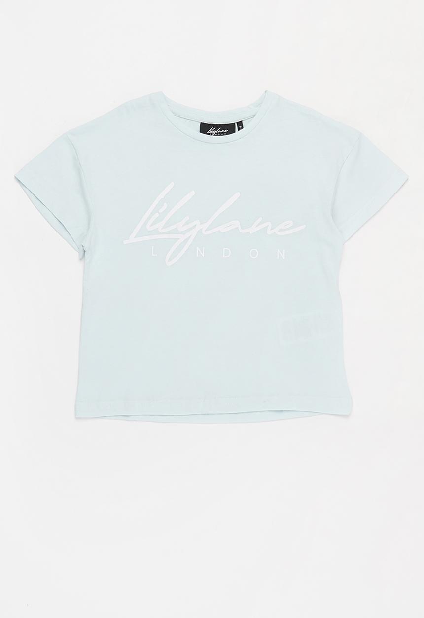 Lilylane - Allura printed tee - blue