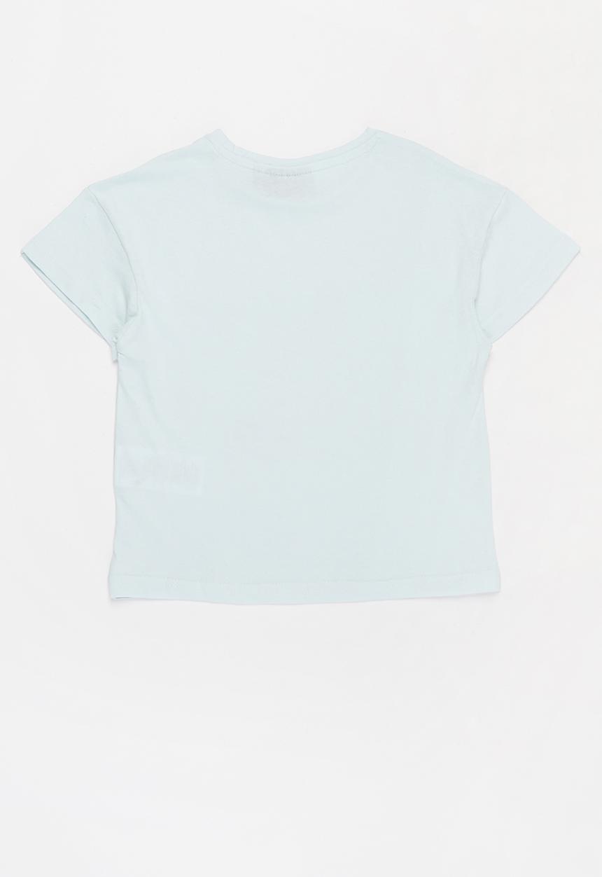 Lilylane - Allura printed tee - blue