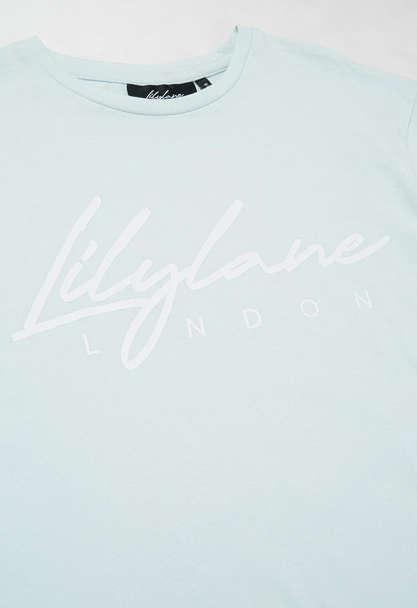 Lilylane - Allura printed tee - blue