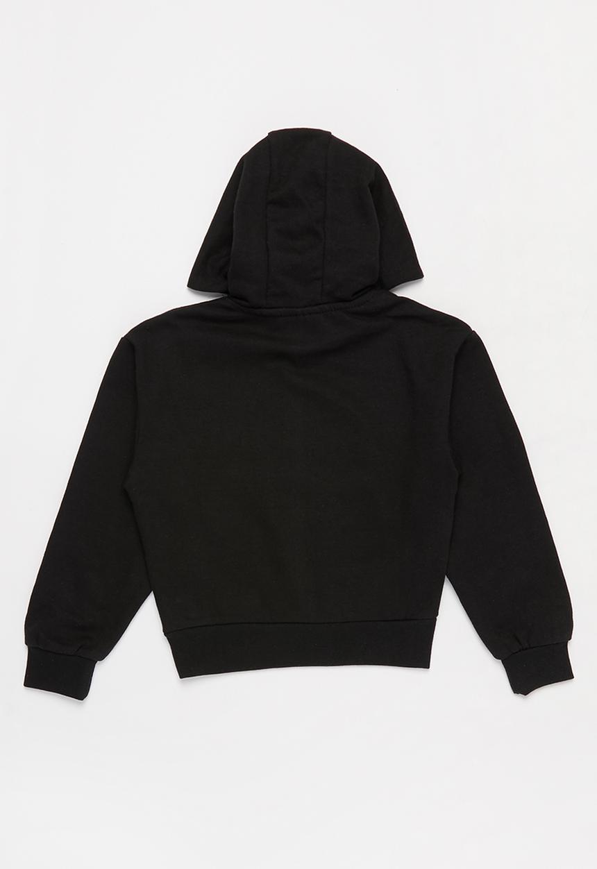 Lilylane - Devin printed hoodie - black