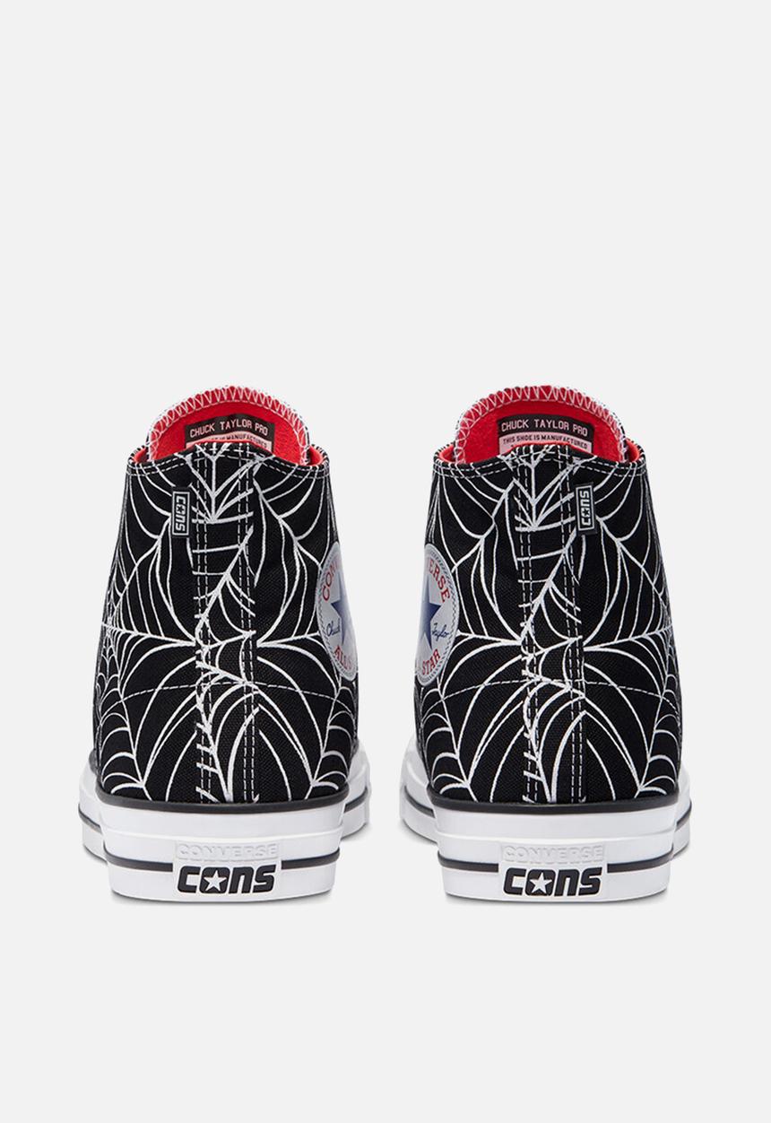 Converse - Converse cons chuck taylor all star pro white widow hi - roll up