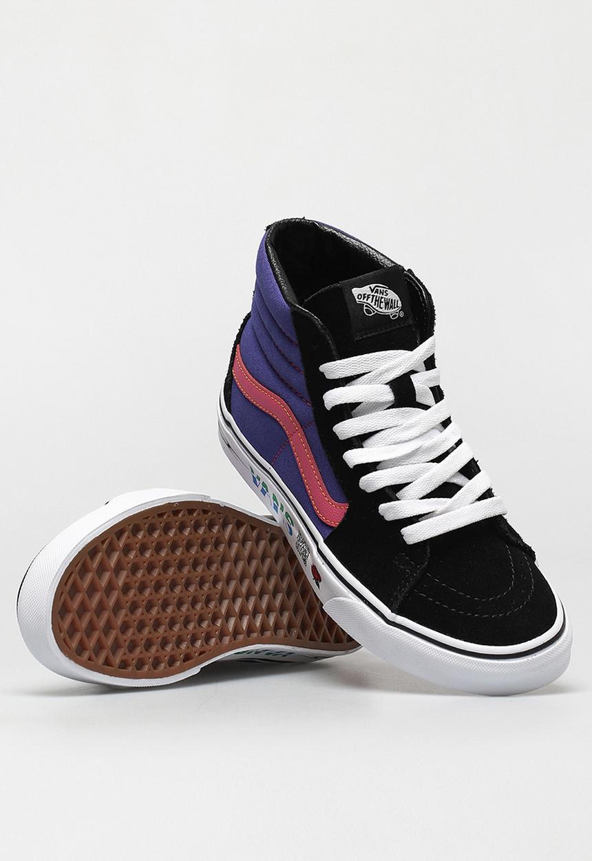 Vans - Ua sk8-hi - (disruptive) black/spectrum blue