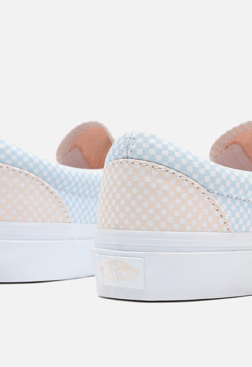 Vans - Ua classic slip-on - (pastel checkerboard) misty blue/sin-linever peony