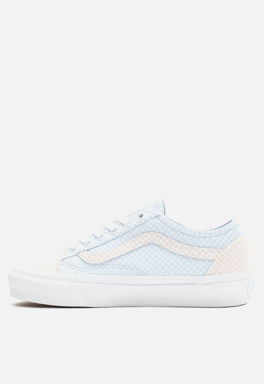 Vans - Ua old skool tapered - (pastel checkerboard) ballad blue/sin-linever peony
