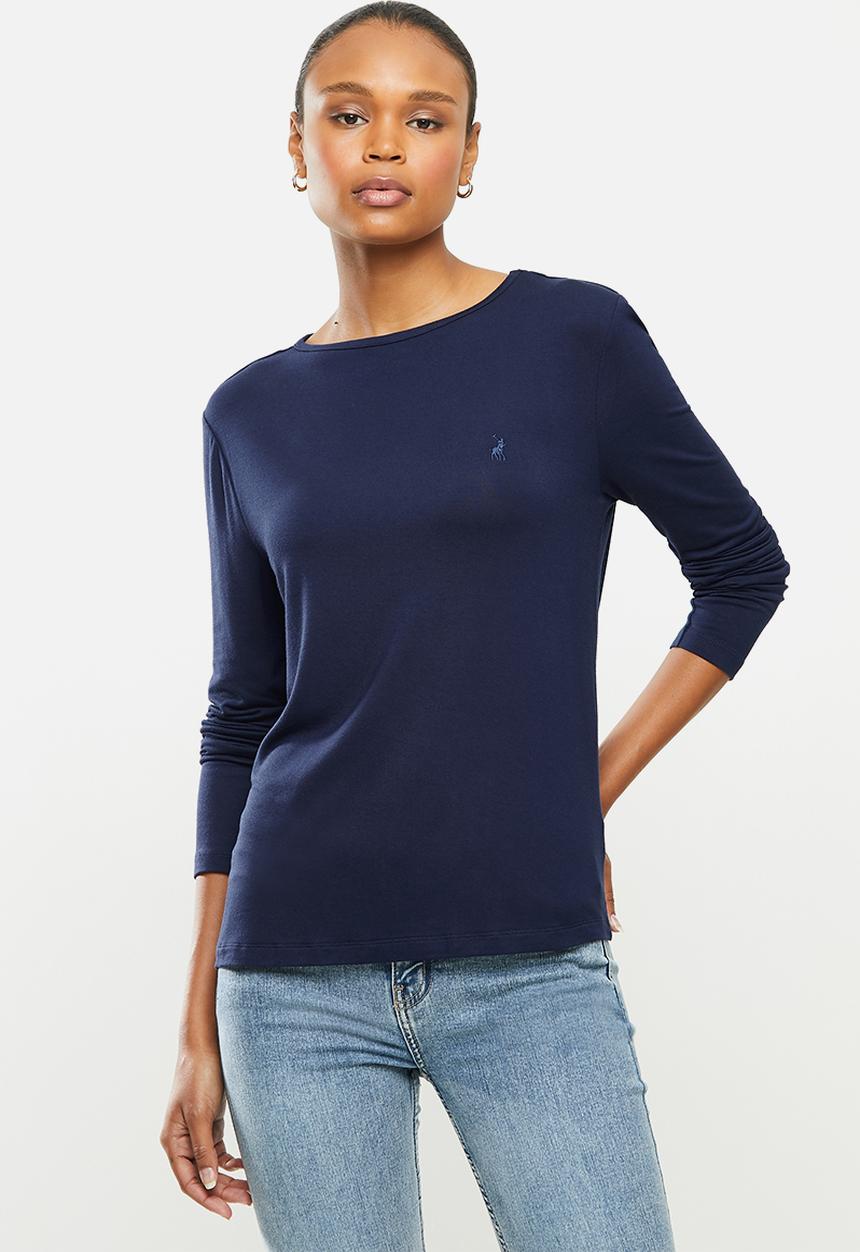 POLO - Toronto long sleeve basic t-shirt - navy