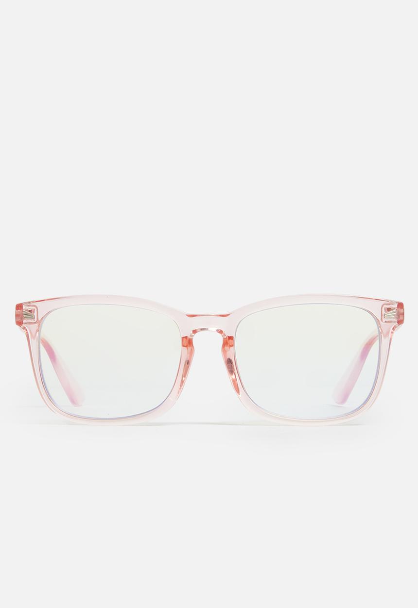 Sophie Moda - Anti-blue light classic colourful fashion - light pink