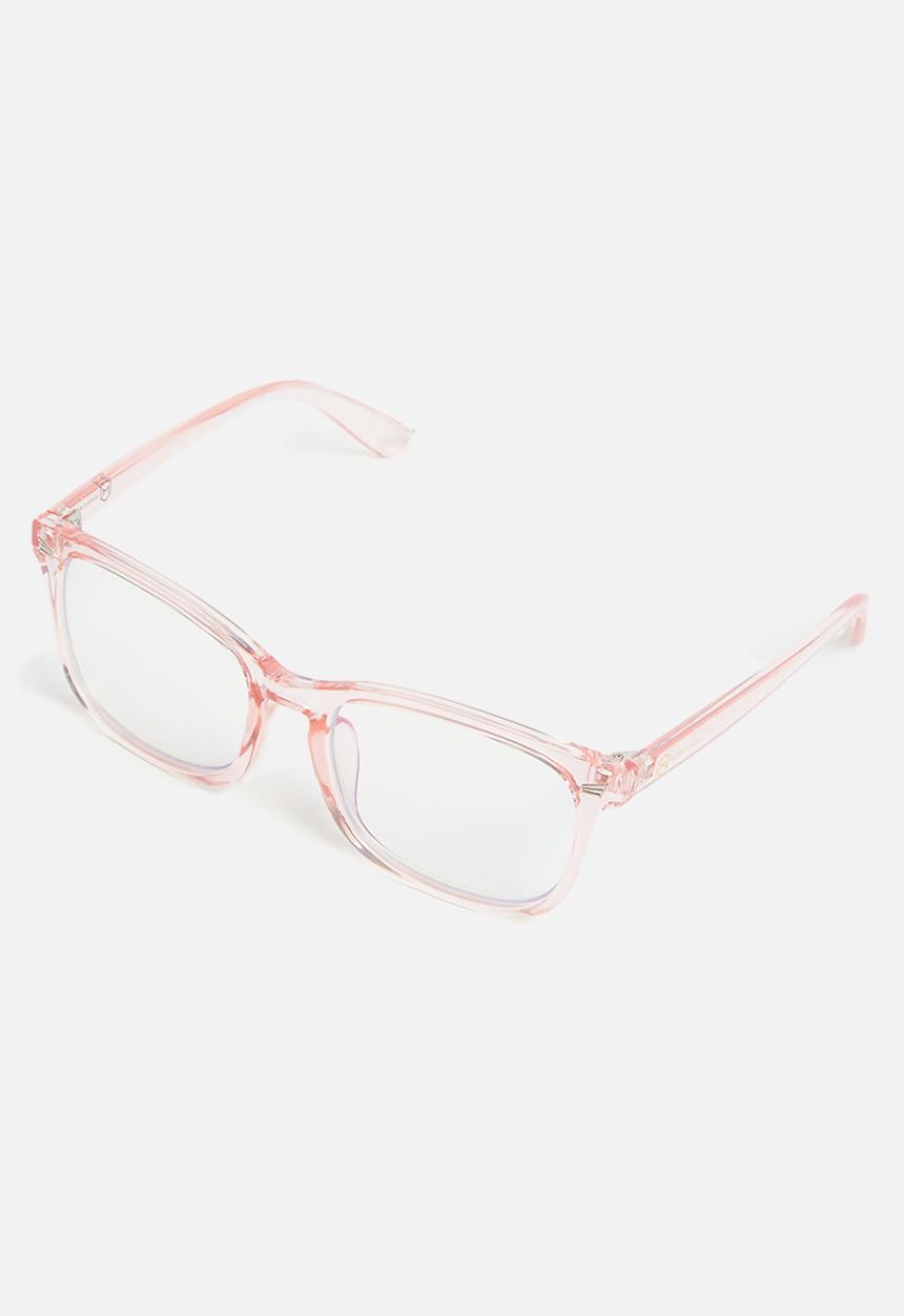 Sophie Moda - Anti-blue light classic colourful fashion - light pink
