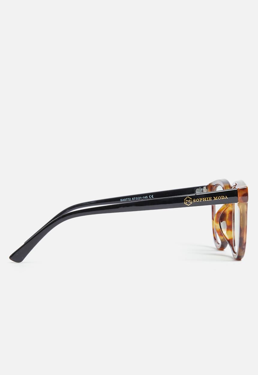 Sophie Moda - Photochromic  & mild anti blue-light: arbour collection - brown