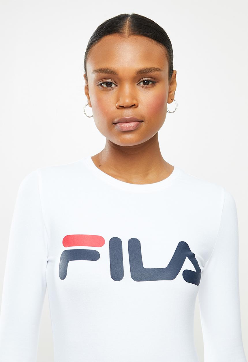 FILA - Deckle long sleeve - white