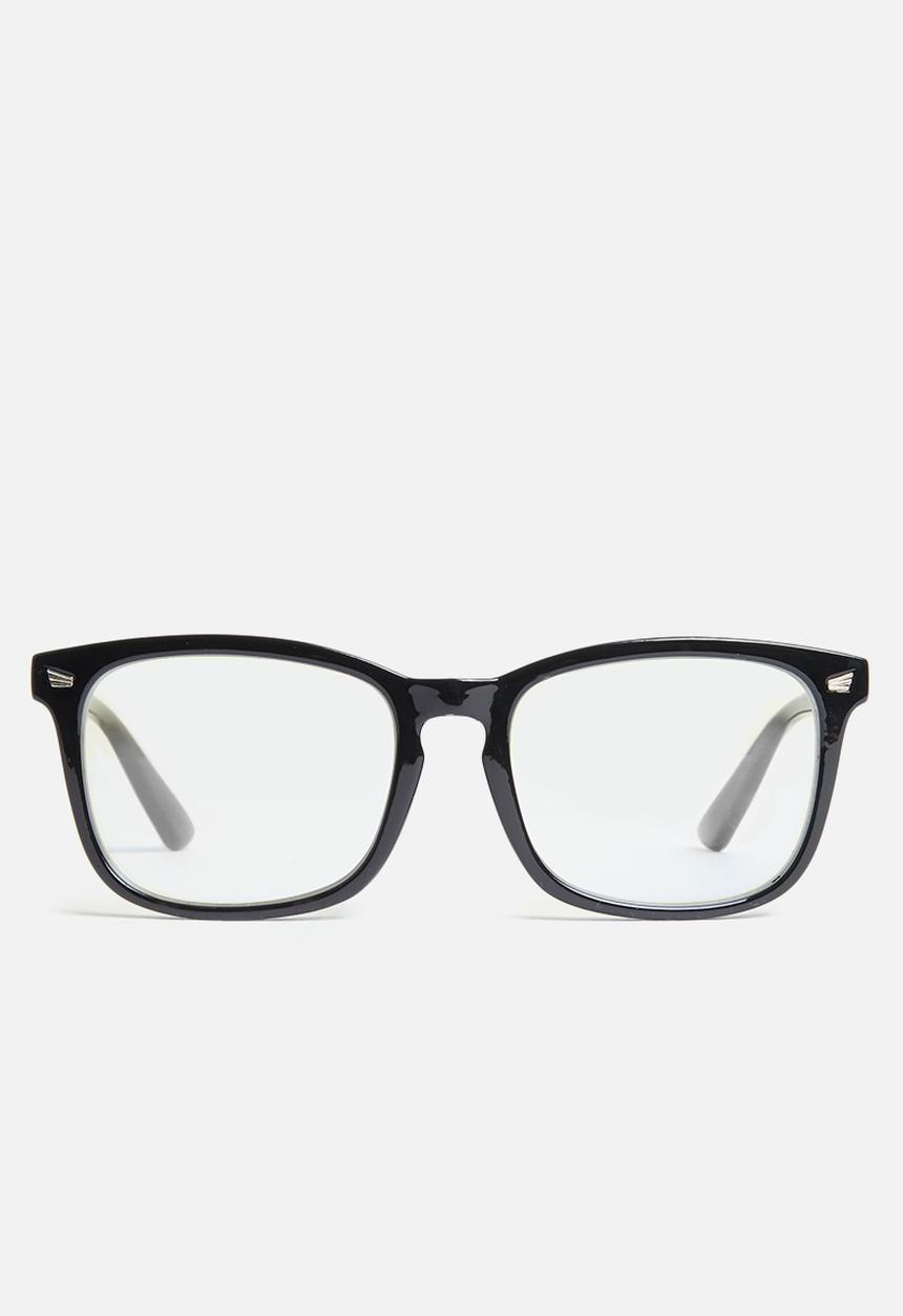 Sophie Moda - Anti-blue light classic colourful fashion 2 pack - black & white 