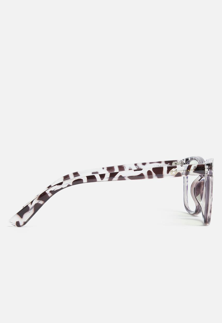 Sophie Moda - Anti-blue light classic colourful fashion 2 pack - black & white 