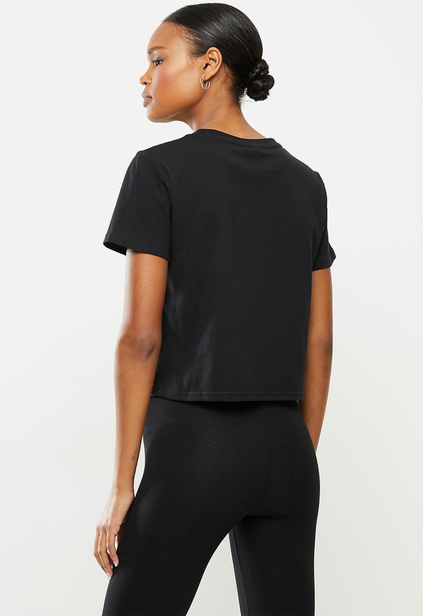 FILA - Storm crop top - black