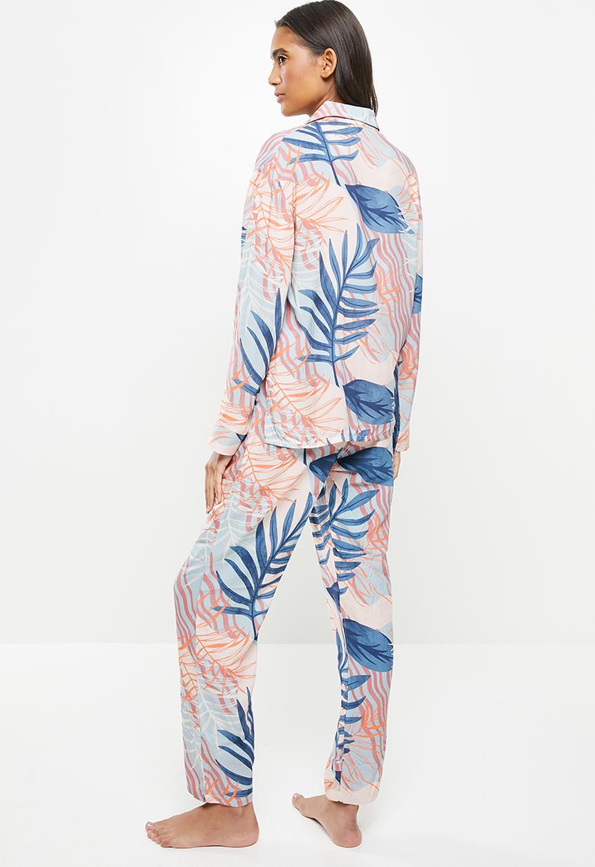 Superbalist - Sleep shirt & pants set - multi