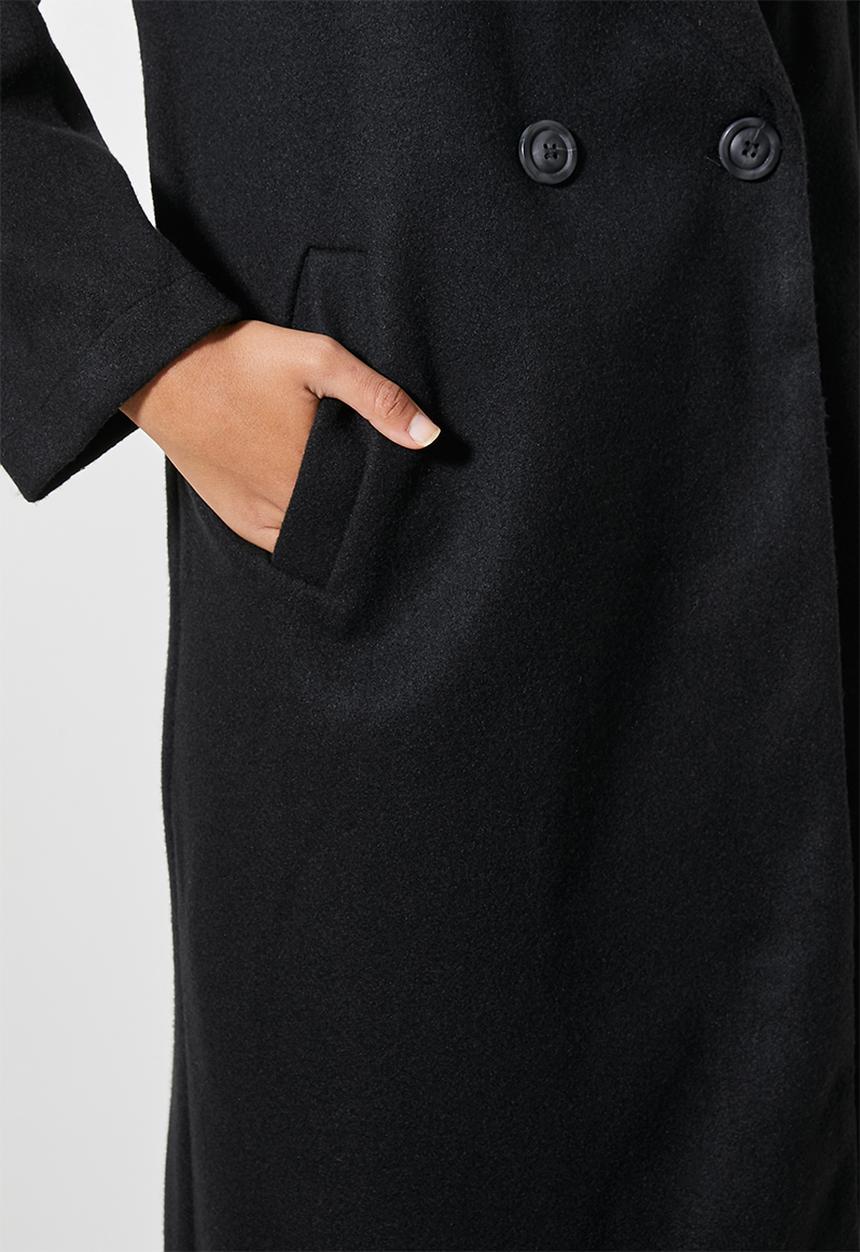 Superbalist - Boyfriend coat - black