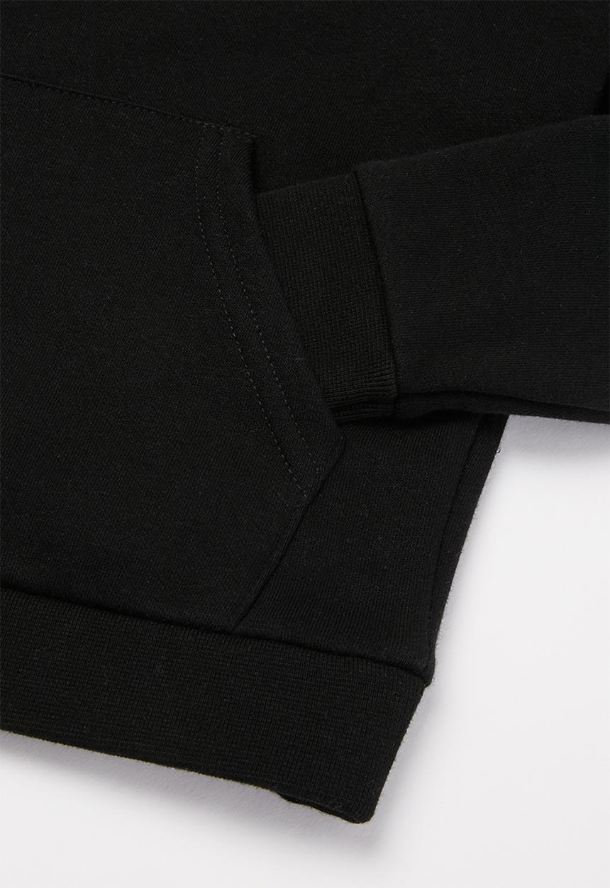 FILA - Mono deckle hoodie - black