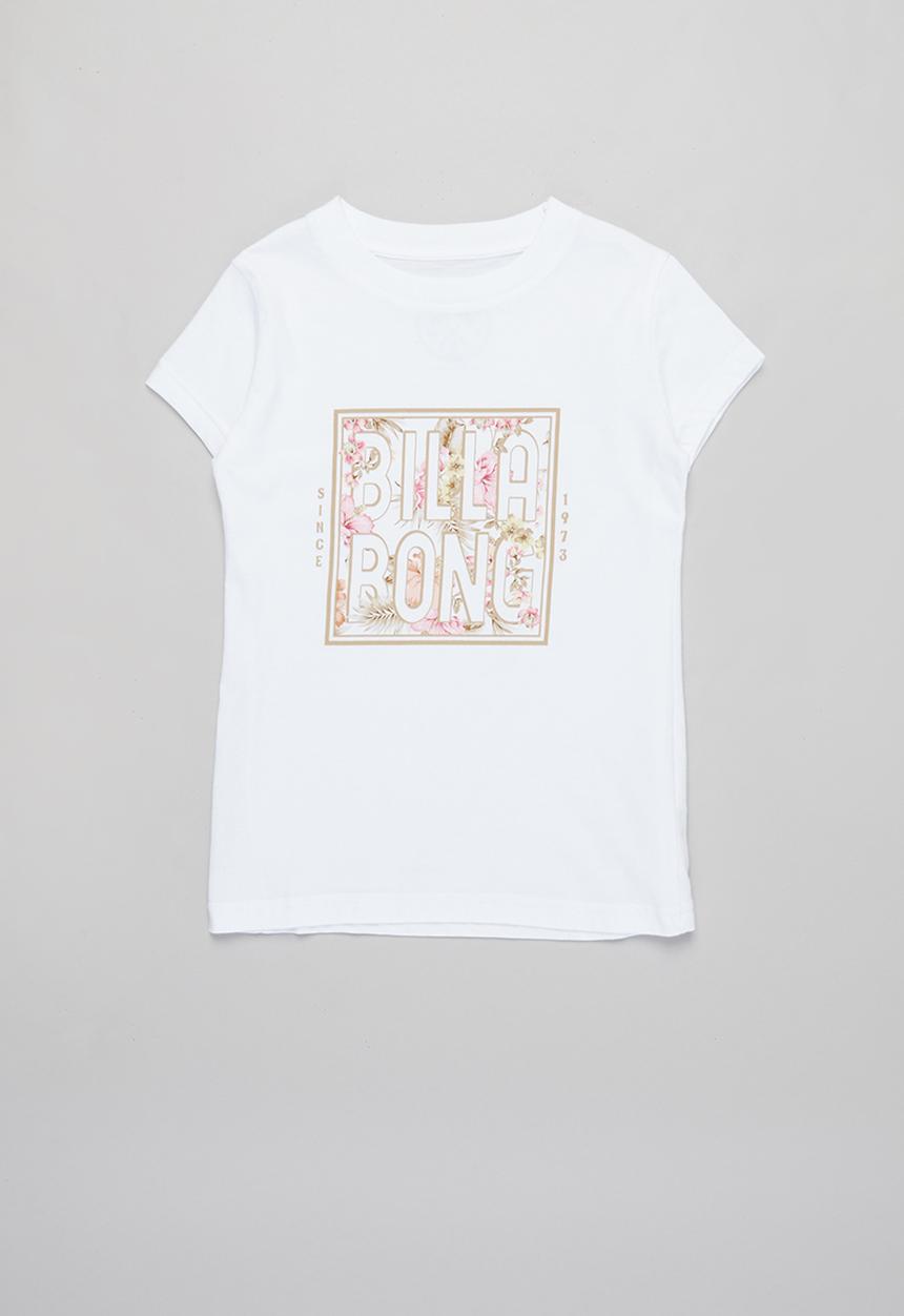 Billabong  - Girls formula tee - white