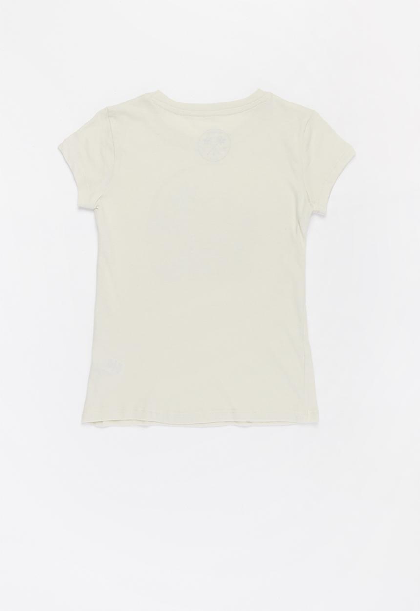 Billabong  - Girls eco flower tee - neutral