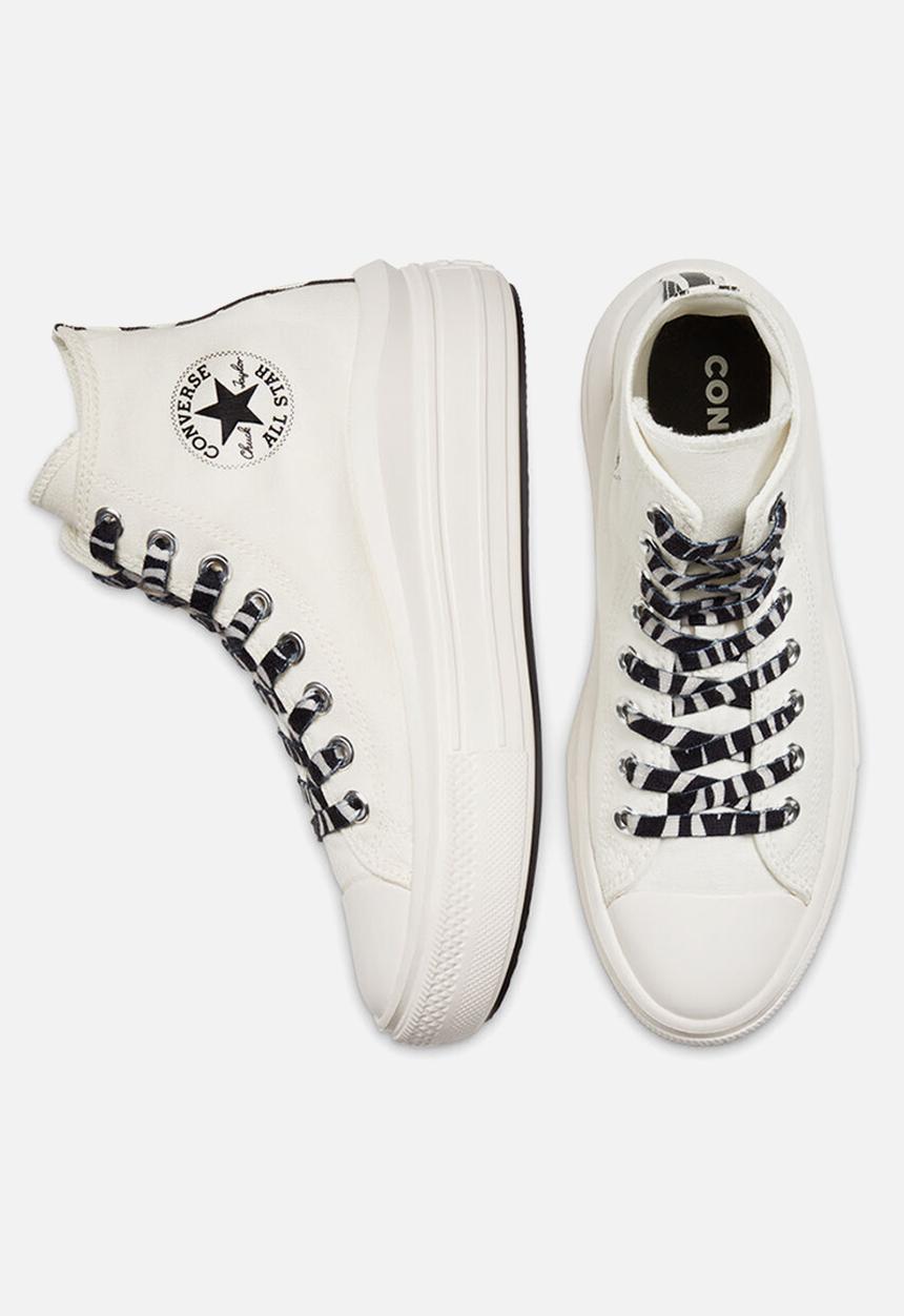 Converse - Chuck taylor move archive print platform hi - archive print