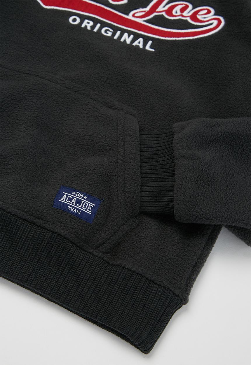 Aca Joe - Pre-boys core fleece hoody - charcoal