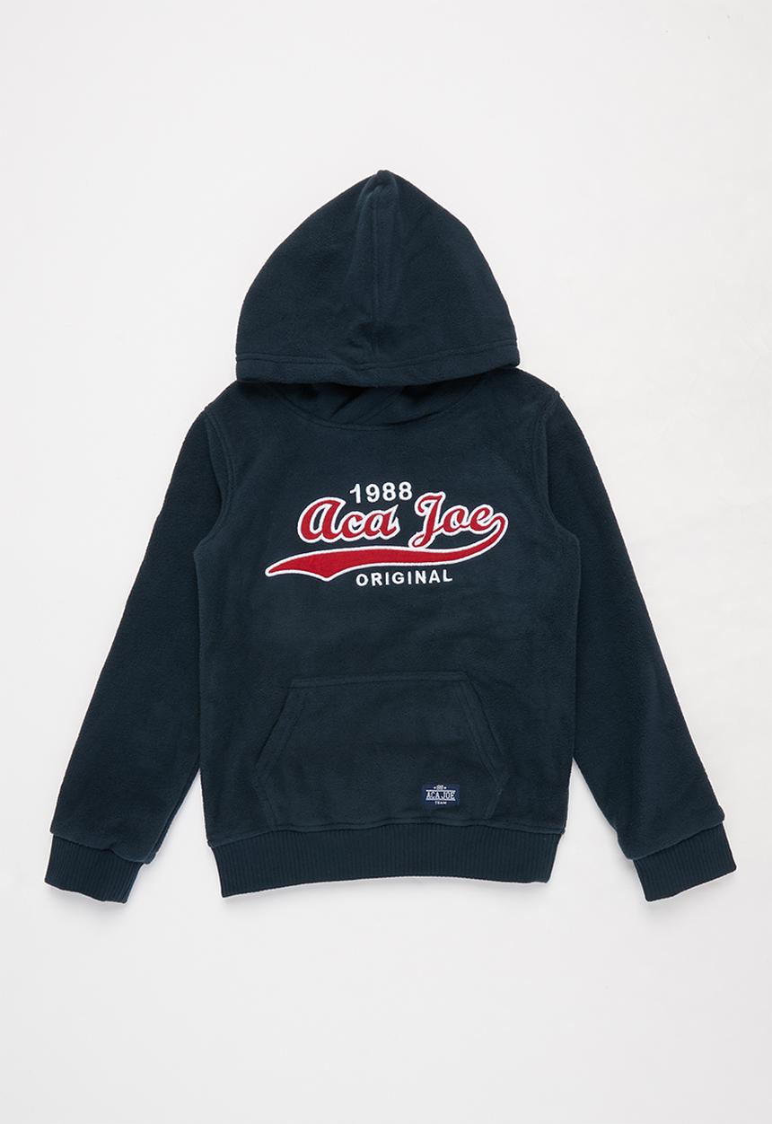 Aca Joe - Pre-boys core fleece hoody - navy