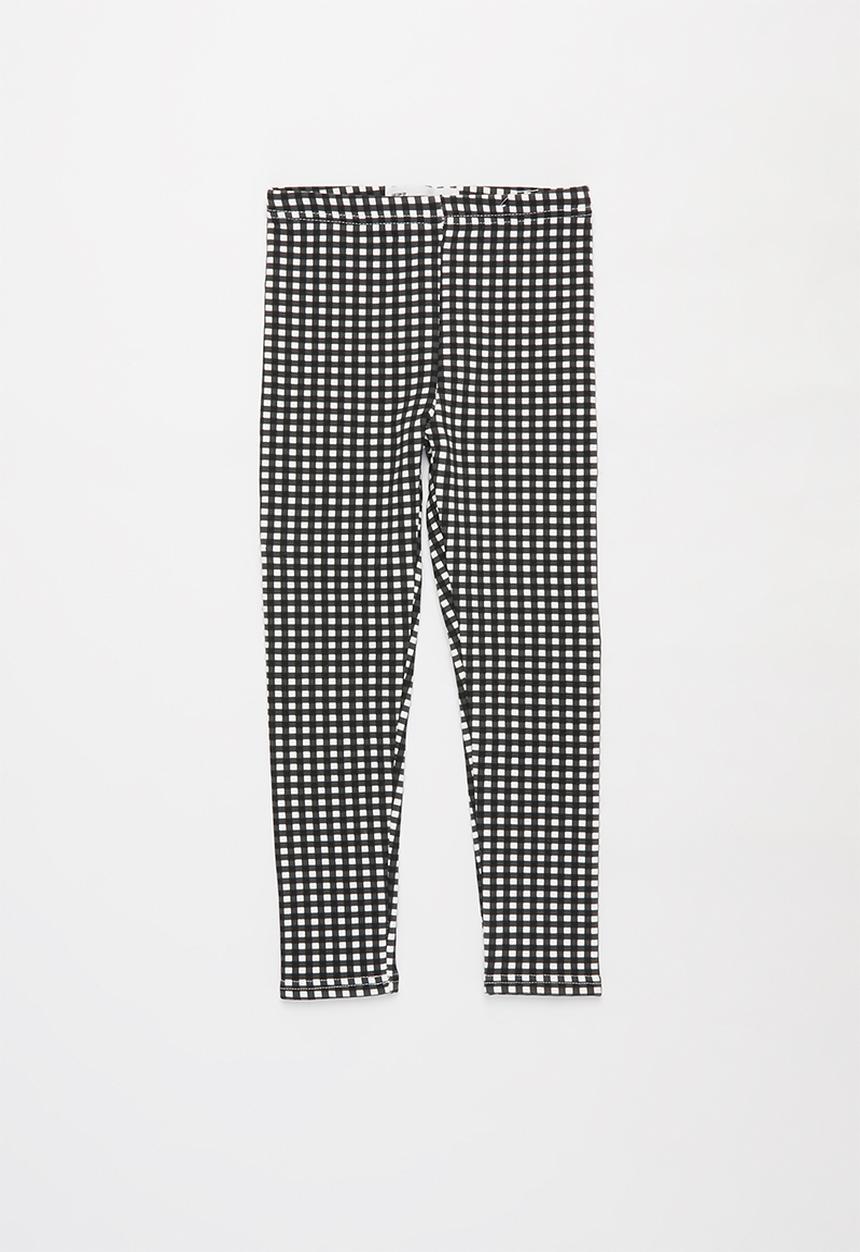 Cotton On - Fleece legging - black & white 