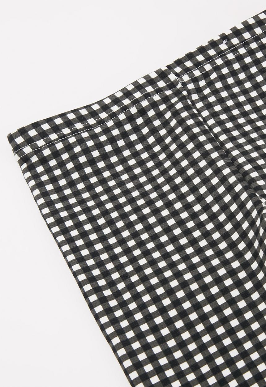 Cotton On - Fleece legging - black & white 