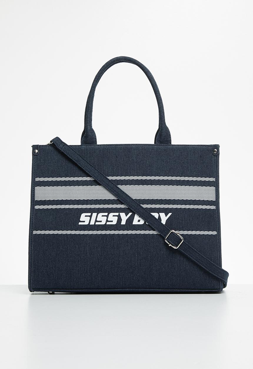 SISSY BOY - Denim shopper - navy