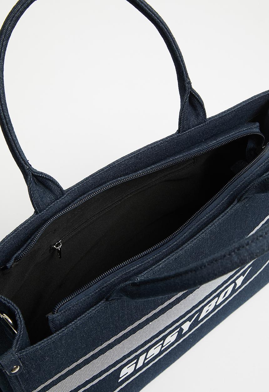 SISSY BOY - Denim shopper - navy