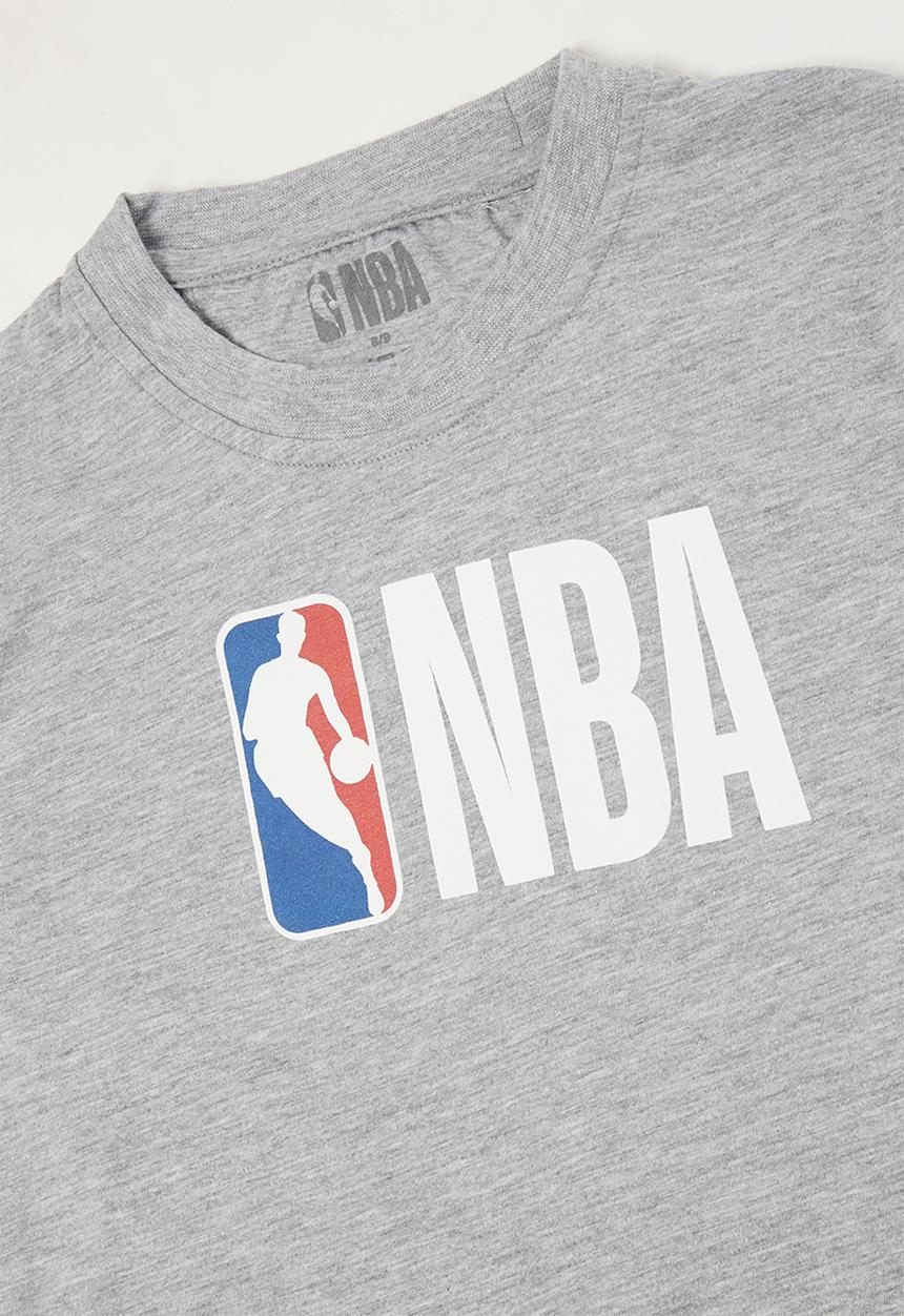 NBA - Nba straight hem printed tee - grey