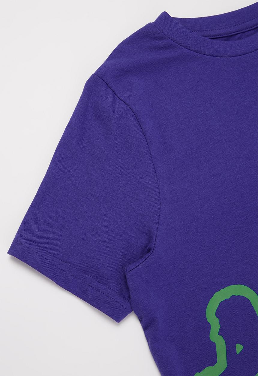 KAPPA - Logo caffy tee - blue