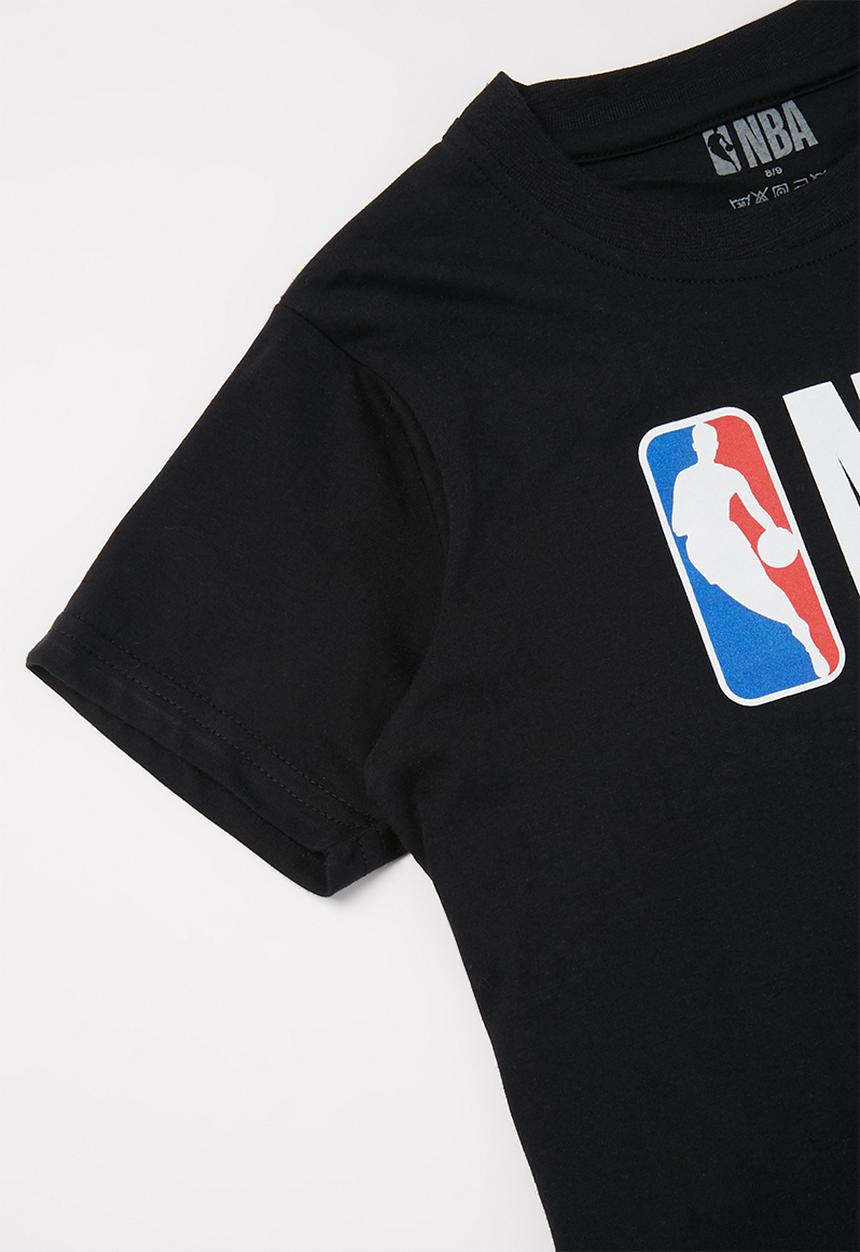 NBA - Nba straight hem printed tee - black