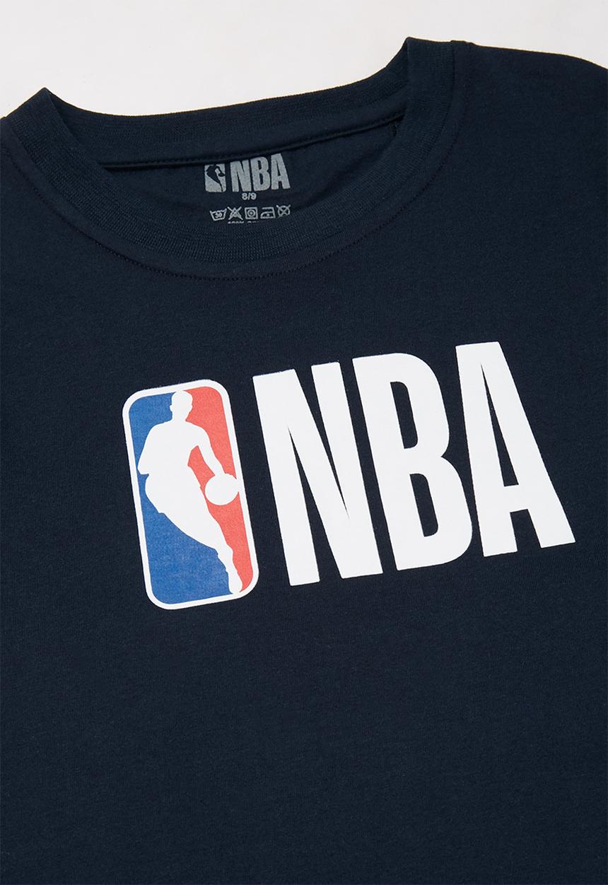 NBA - Nba icon logo straight hem tee - navy