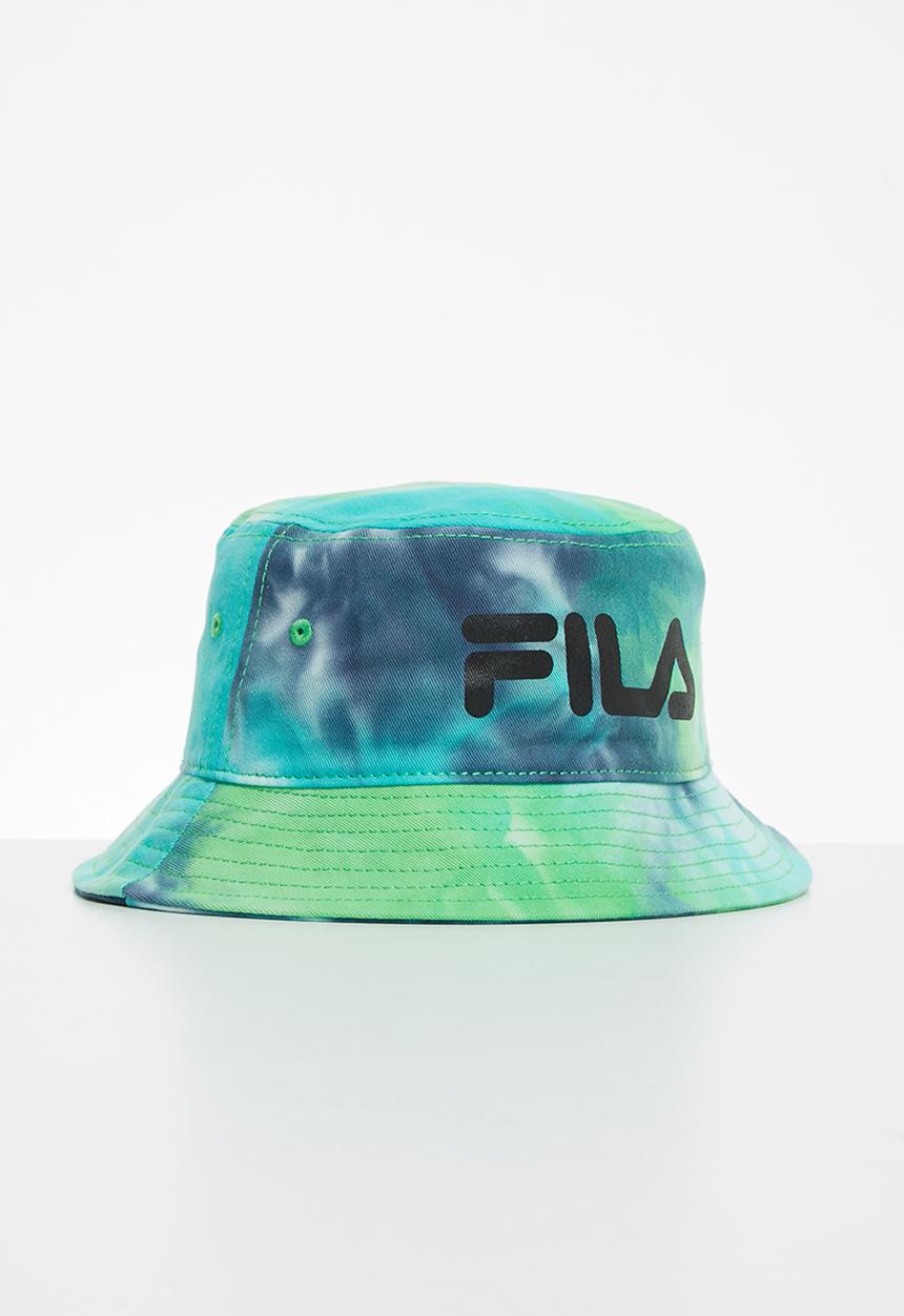 FILA - Fognini tie dye bucket hat - green