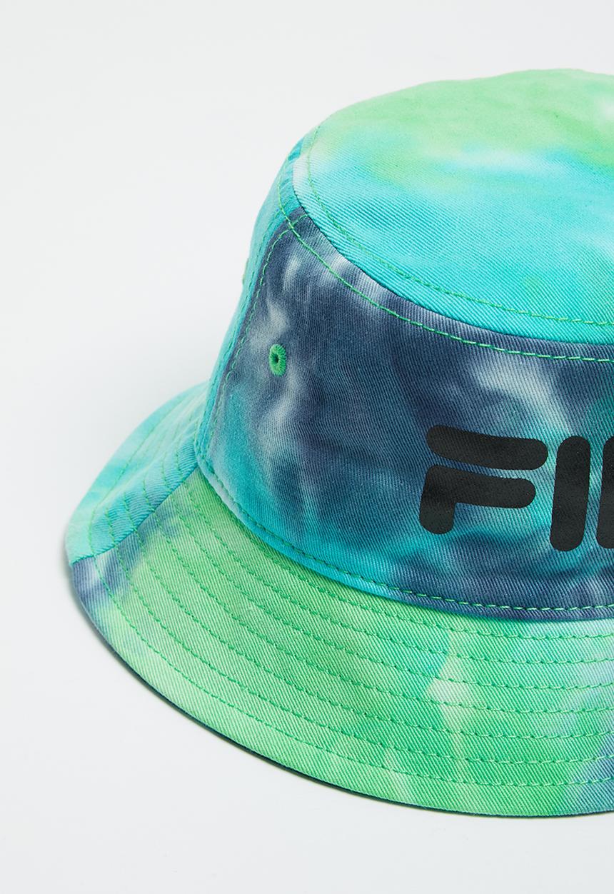 FILA - Fognini tie dye bucket hat - green