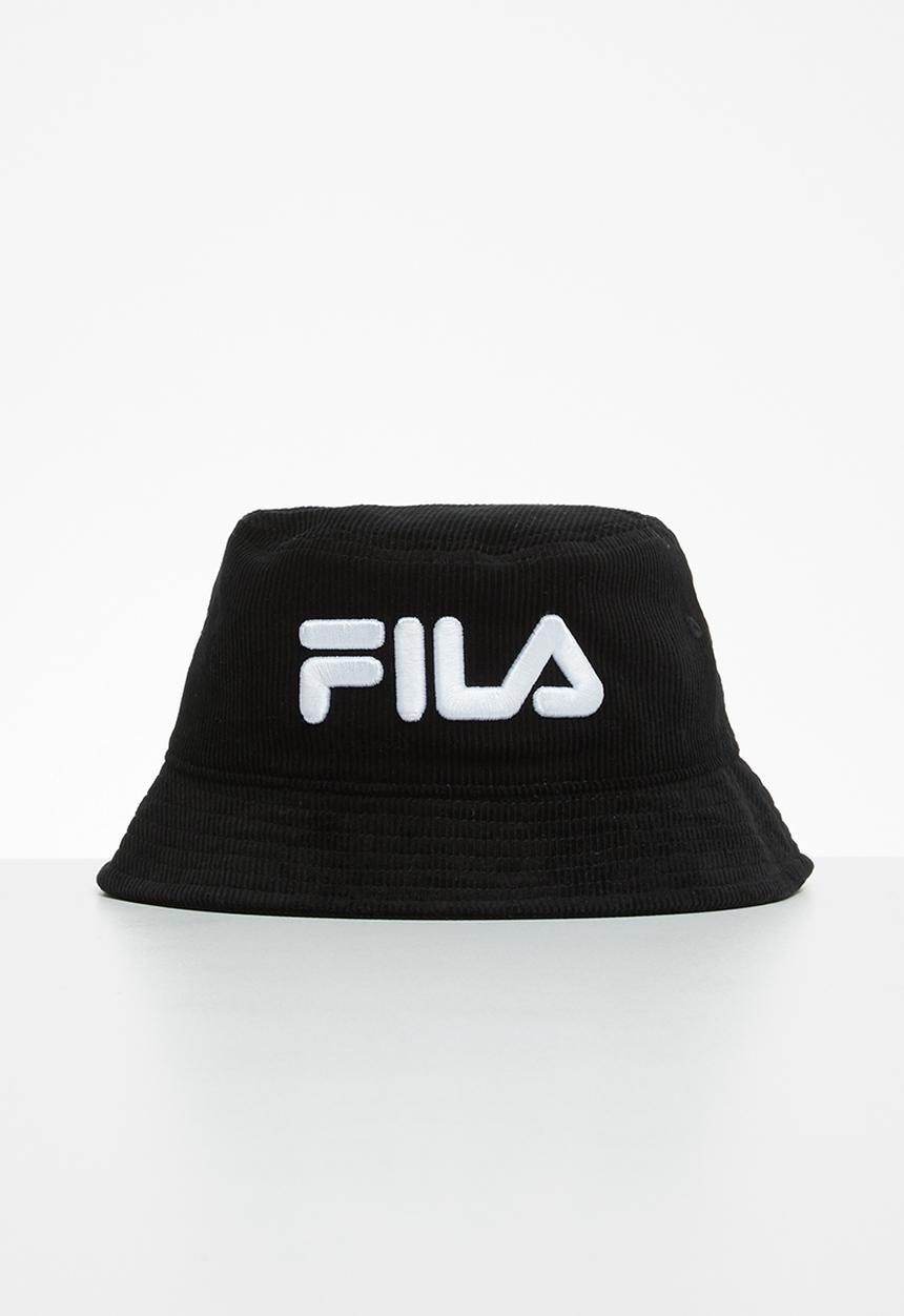 FILA - Andy corduroy bucket hat - black