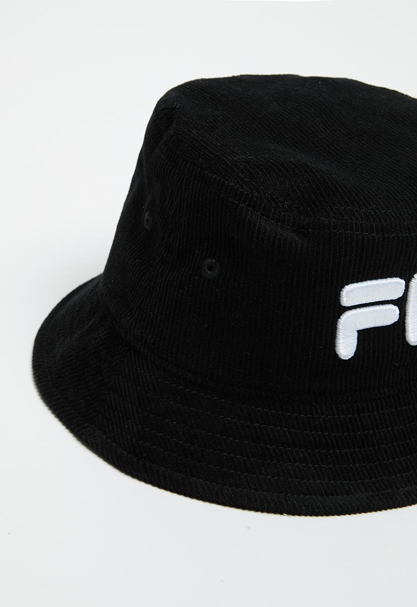 FILA - Andy corduroy bucket hat - black