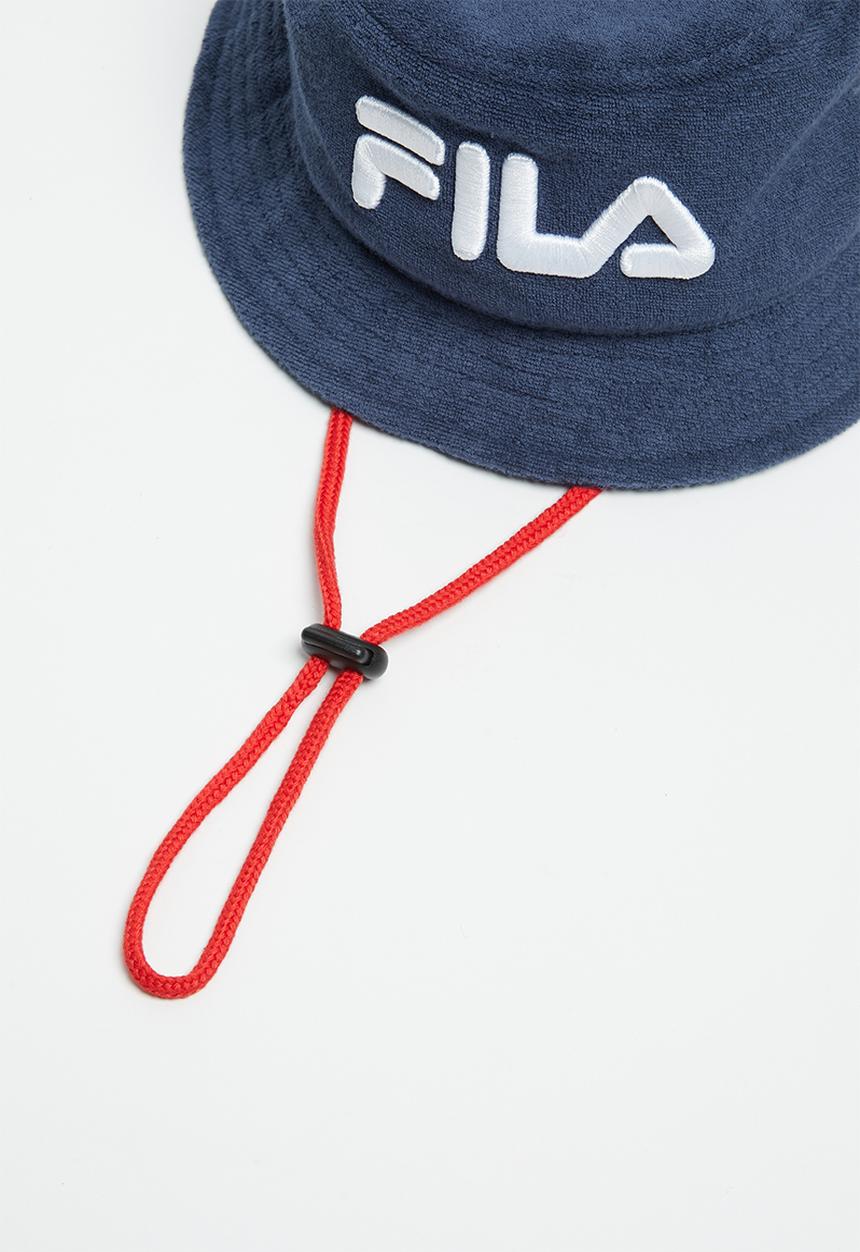 FILA - Fognini toweling hat - navy