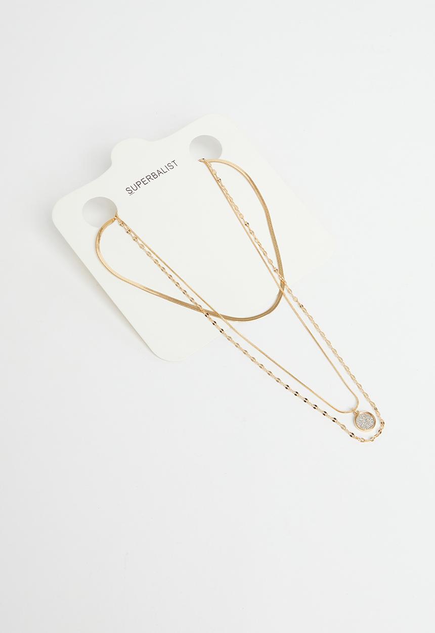 Superbalist - Shelby layered necklace - gold
